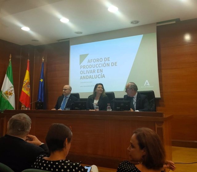 Presentación del aforo del olivar para la campaña 2023-2024.