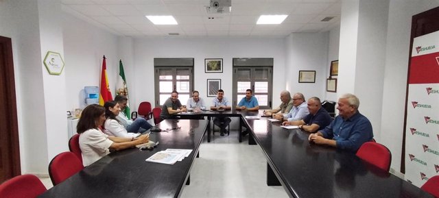 Reunión de las organizaciones agrarias de la provincia de Huelva.