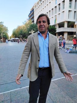 El secretario general del PP de Andalucía, Antonio Repullo.