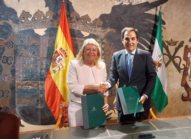 Firma convenio Junta de Andalucía y Ayuntamiento de Marbella para futura Ciudad de la Justicia