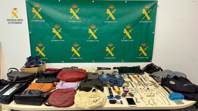 Objetos recuperados.