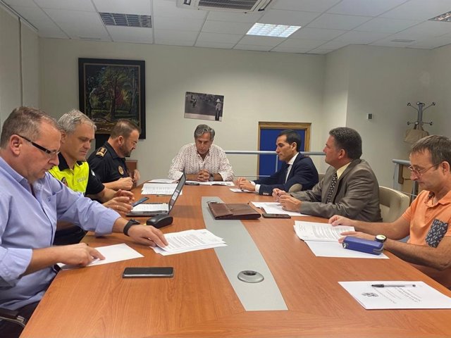 Reunión de la junta rectora de la Escuela Infantil de Tráfico.