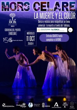 Cartel del espectáculo de danza 'Mors Celare: la muerte y el color'.