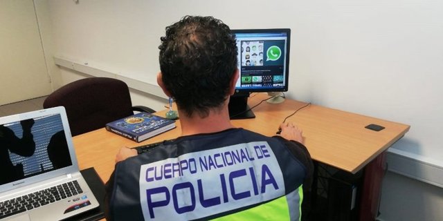 Investigación policial de ciberdelitos.