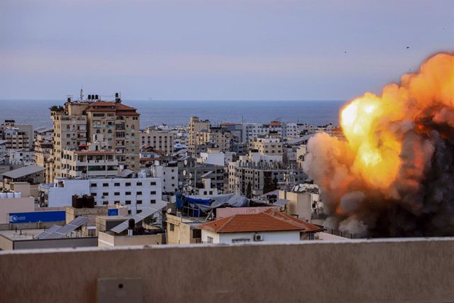 Imatge dels atacs d'Israel a Gaza