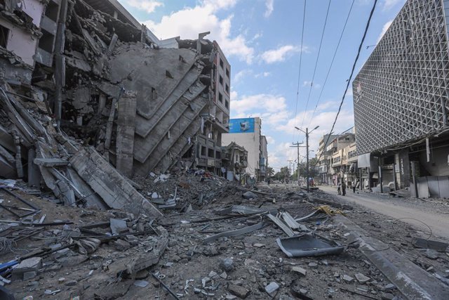 Danys materials dels bombardejos d'Israel contra la Franja de Gaza