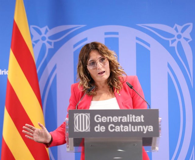 Archivo - La consellera de Presidència de la Generalitat, Laura Vilagrà