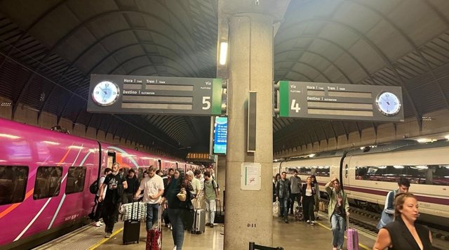 Imagen de archivo de un Tren Avlo.