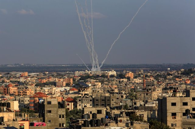 Diversos coets llançats des de la Franja de Gaza