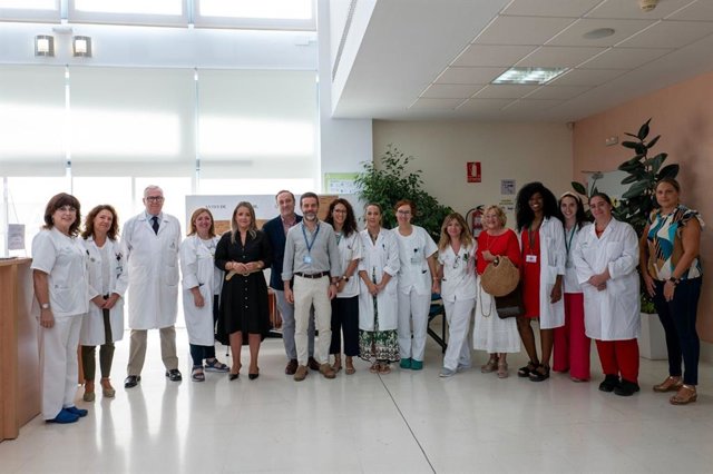 Asistentes a los actos con motivo del Día de los Cuidados Paliativos.