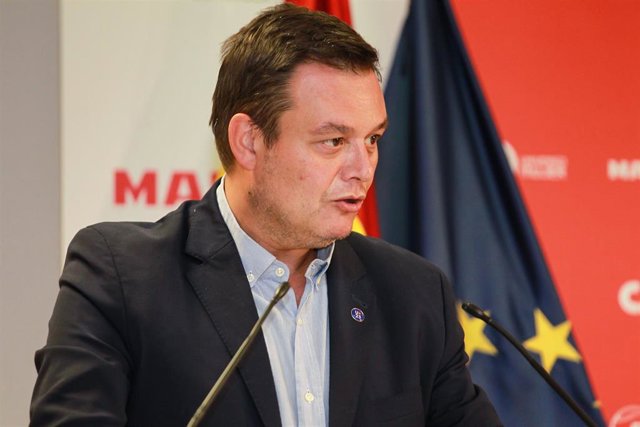 Víctor Francos, presidente del CSD, durante un acto