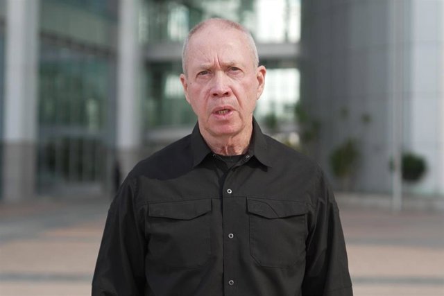 El ministro de Defensa de Israel, Yoav Gallant.