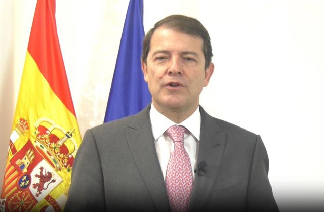 El presidente de la Junta de Castilla y León, Alfonso Fernández Mañueco.