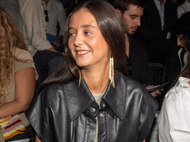 Victoria Federica durante el front row del desfile de Ynés Suelves en la MBFWM, a 14 de septiembre de 2023, en Madrid (España).    FAMOSOS;MODA;YNES SUELVES;MERCEDES BENZ FASHION WEEK MADRID    José Oliva / Europa Press    14/9/2023