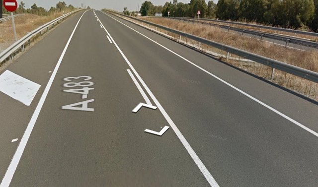 Archivo - Imagen de la A-483. 