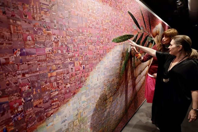 El Espacio Cultural Serrería Belga acoge una exposición sobre las emociones que acompañan al cáncer de mama