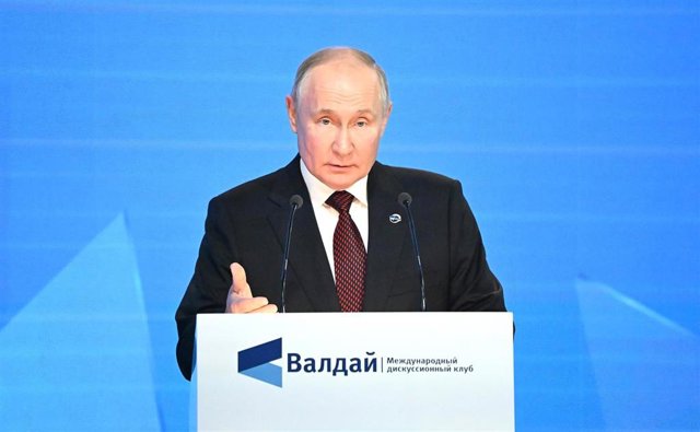 Vladimir Putin, presidente de Rusia