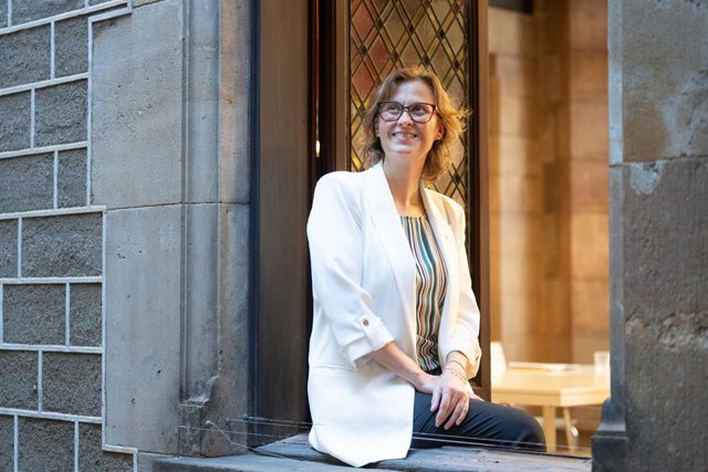 La consellera d'Acció Exterior i Unió Europea de la Generalitat, Meritxell Serret, en una entrevista d'Europa Press