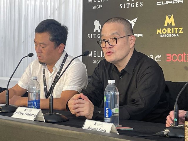 El director de cinema japonès Hideo Nakata, en el Festival de Sitges