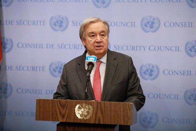 El secretario general de la ONU, António Guterres