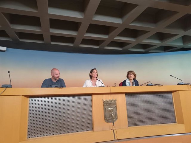 Rueda de prensa del Grupo Municipal Socialista encabezado por Reyes Maroto en el Ayuntamiento de Madrid