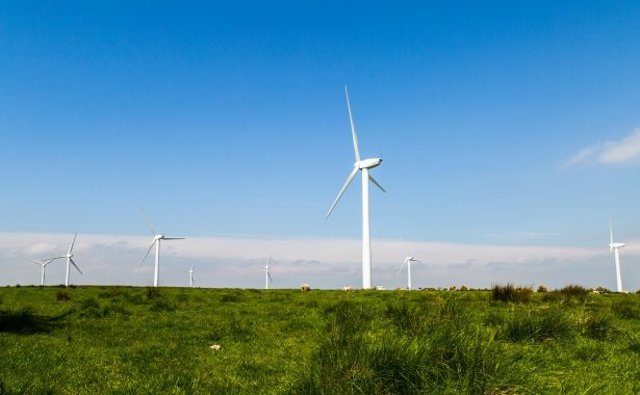 Parque eólico en Galicia