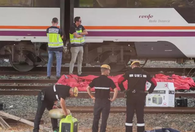 Lugar donde se localizó el cadáver del joven Álvaro Prieto.