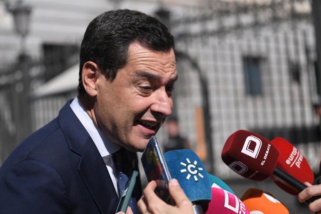 El presidente de la Junta de Andalucía, Juanma Moreno, en una fotografía de archivo