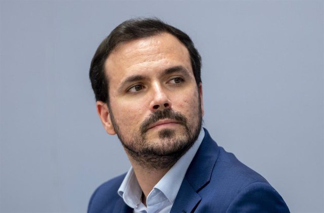 El ministro de Consumo en funciones, Alberto Garzón, 