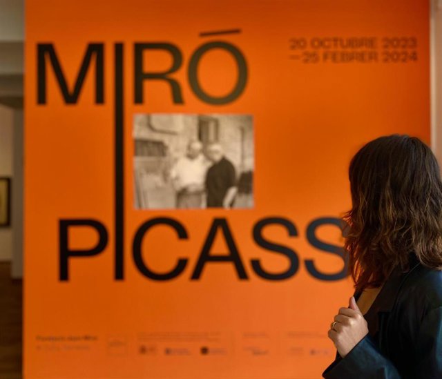 Imagen de la primera gran exposición conjunta de la obra de Joan Miró (1893-1983) y Pablo Picasso (1881-1973), que se podrá ver simultáneamente en la Fundació Joan Miró y el Museu Picasso de Barcelona