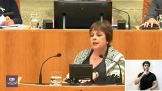 La diputada de IU, Henar Moreno