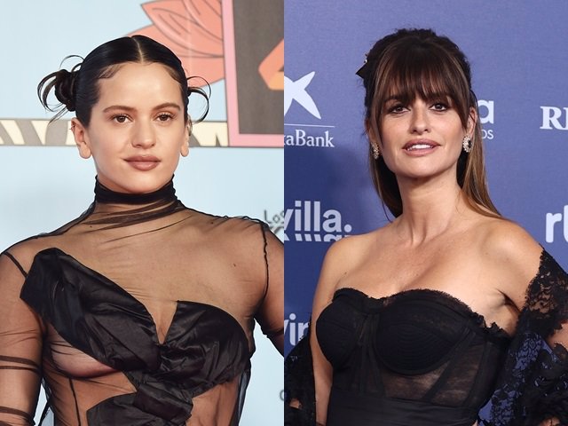 ROSALÍA Y PENÉLOPE CRUZ EN IMAGEN DE ARCHIVO