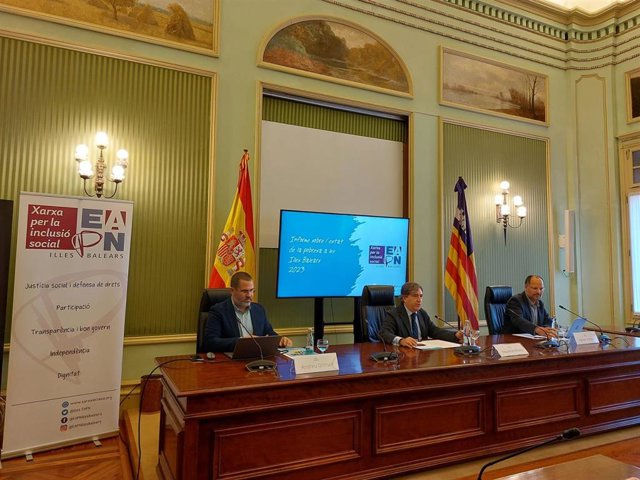 Presentación del Informe sobre el Estado de la Pobreza en Baleares en 2023