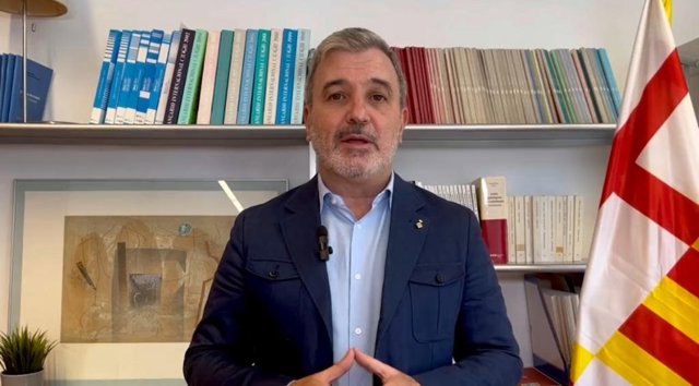 El alcalde de Barcelona, Jaume Collboni.