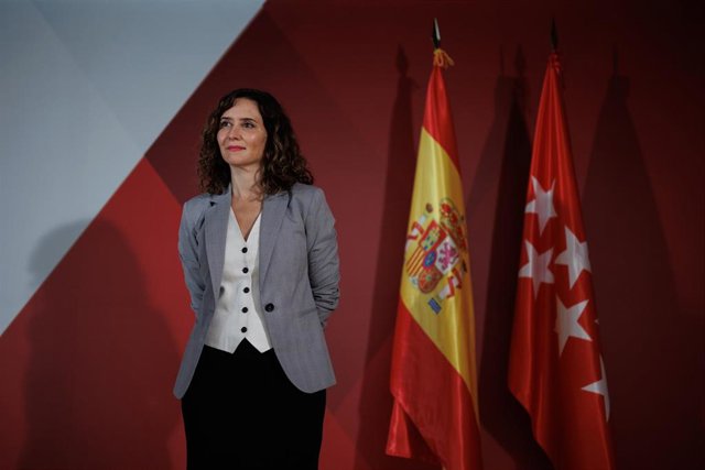 Isabel Díaz Ayuso, presidenta de la Comunidad de Madrid visita los nuevos juzgados de Valdemoro
