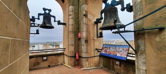 Cuerpo de campanas de la Torre de la Catedral de Badajoz