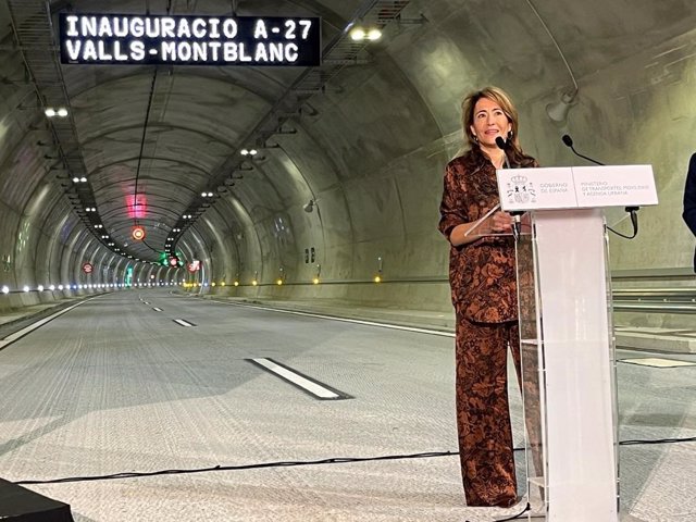 La ministra de Transports, Mobilitat i Agenda Urbana en funcions, Raquel Sánchez