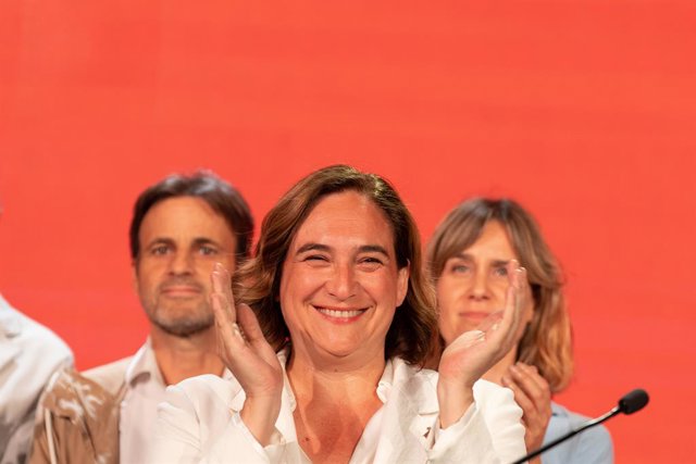 Archivo - L'exalcaldessa de Barcelona i líder de BComú a l'Ajuntament, Ada Colau