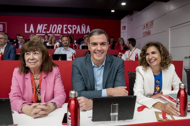 Archivo - El secretario general del PSOE y presidente del Gobierno, Pedro Sánchez, la reunión del Comité Federal, en la sede del partido, a 10 de junio de 2023, en Madrid (España). 