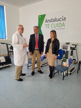Visita a la nueva sala para la actividad física de la Unidad de Salud Mental.