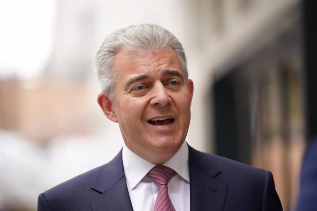 Archivo - El exministro de Reino Unido para Irlanda del Norte, Brandon Lewis.