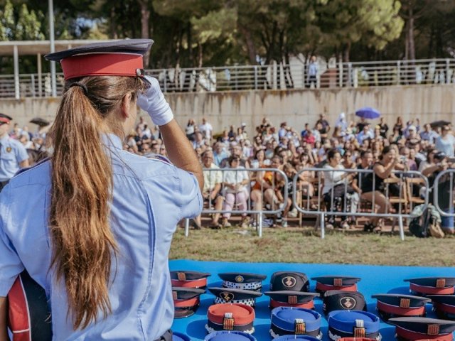 Imatge de recurs d'una agent dels Mossos d'Esquadra