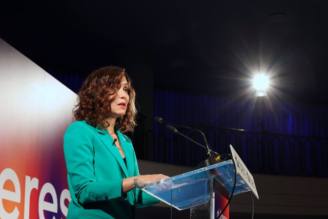 La presidenta de la Comunidad de Madrid, Isabel Díaz Ayuso