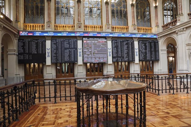 Archivo - Imagen interior del Palacio de la Bolsa. En Madrid, (España), a 10 de julio de 2020.