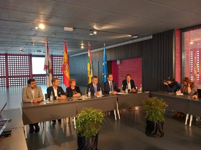 Rueda de prensa previa a la reapertura del Centro de la Cultura del Rioja