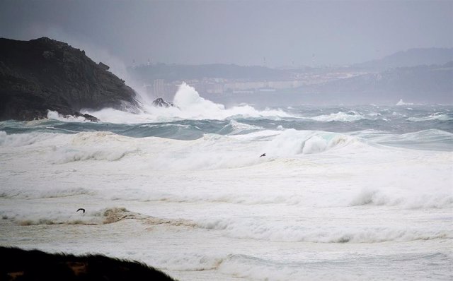 Playa de Penencia, a 20 de octubre de 2023, en Ferrol, A Coruña, Galicia (España). 