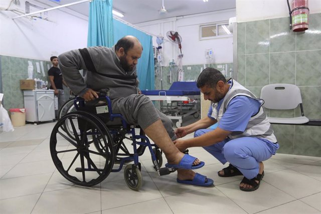 Imagen de archivo de un hospital de Gaza 