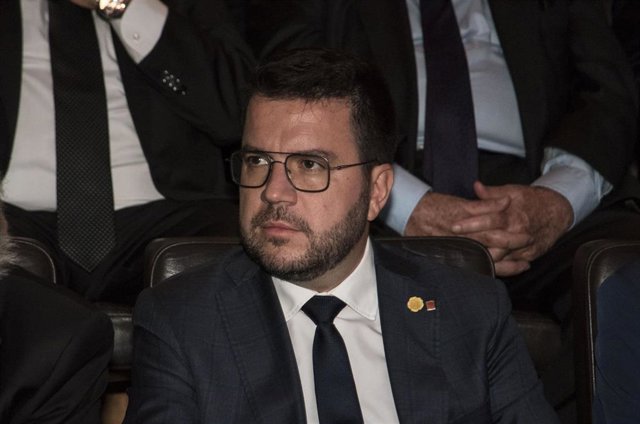 El presidente de la Generalitat, Pere Aragonès.