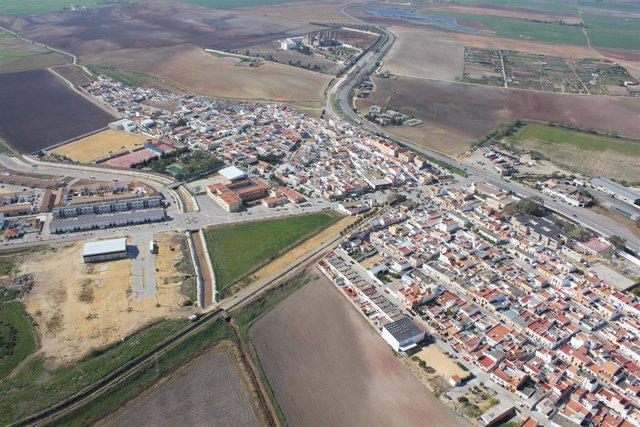 Vista aérea de  El Palmar de Troya