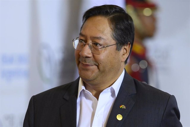 Archivo - El presidente de Bolivia, Luis Arce